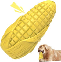 HKM-456595 Durable Chew Toy for Medium to Large Dogs – Interactive, Squeaky Corn Stick for Dental Health and Chewing Satisfaction
