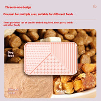 HKM-4566333 Silicone Pet Licking Mat with Suction Cups for Slow Feeding and Anti-Choking