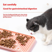 HKM-4566333 Silicone Pet Licking Mat with Suction Cups for Slow Feeding and Anti-Choking