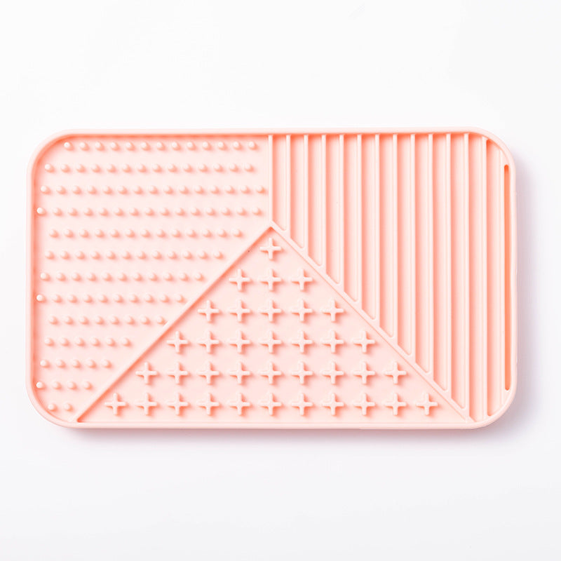 HKM-4566333 Silicone Pet Licking Mat with Suction Cups for Slow Feeding and Anti-Choking