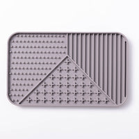 HKM-4566333 Silicone Pet Licking Mat with Suction Cups for Slow Feeding and Anti-Choking
