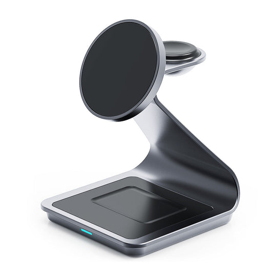 HKM-456659 Universal Three-in-One Wireless Fast Charger with Soft Light for Car