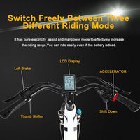 HKM-456723 48V 500W Electric Mountain Bike with 27.5 Inch Aluminum Alloy Frame and 27 Speed Gears