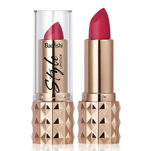 HKM-456723 Matte Rose Lipstick and Non-Stick Velvet Cup Lip Gloss Set - Vegan, Moisturising, Waterproof, MSDS Certified