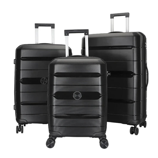 HKM-456787 Custom Waterproof Suitcase with Wheels - 20, 24, 28 Inch Carry-On Travel Luggage Set