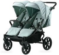 HKM-4568403 twin stroller studio view in sage green