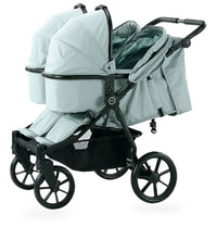 HKM-4568403 twin stroller carrycot mode studio view
