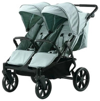HKM-4568403 side-by-side twin stroller showcase