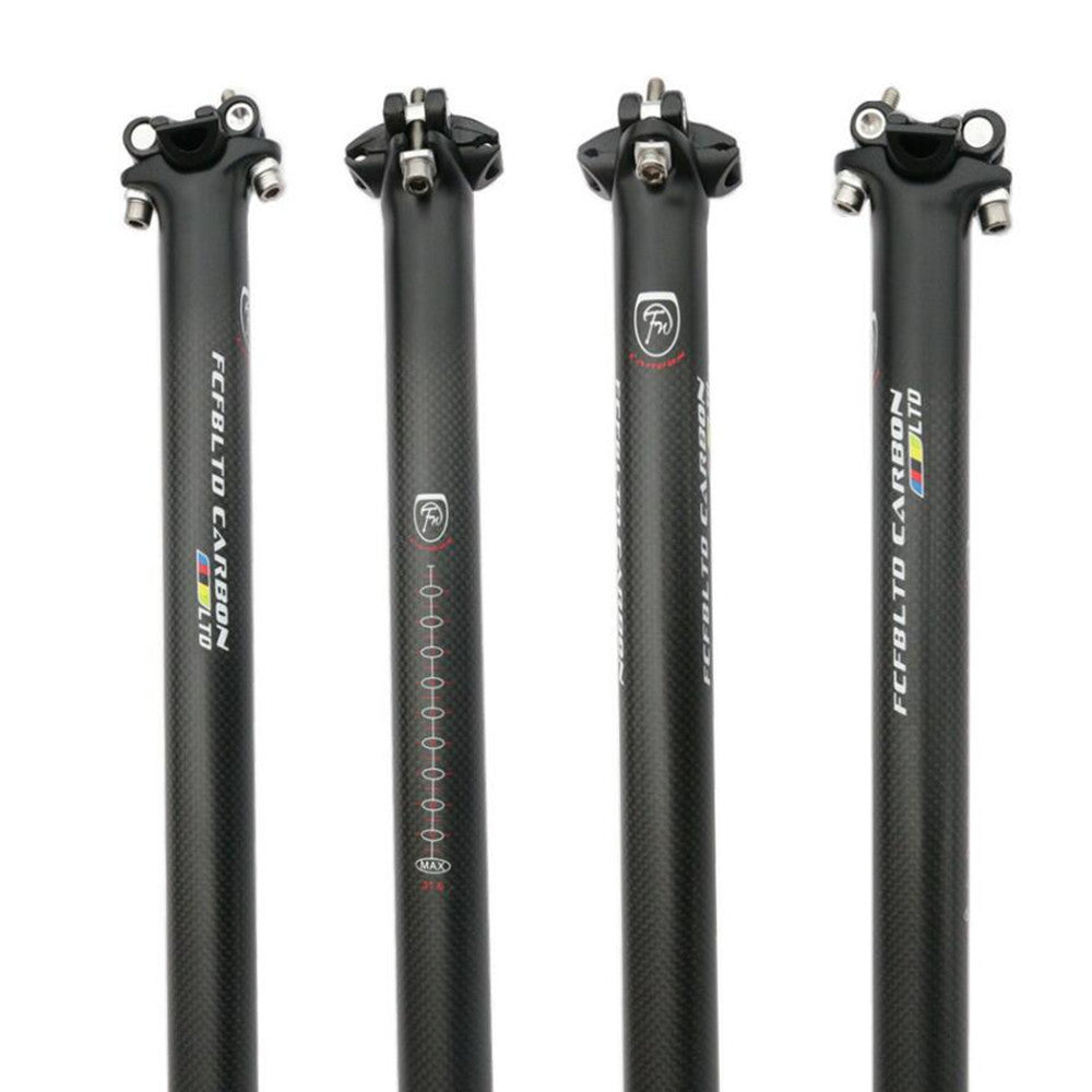HKM-456915 Three-Piece Carbon Fiber Road Bike Handlebar Set for Optimal Performance