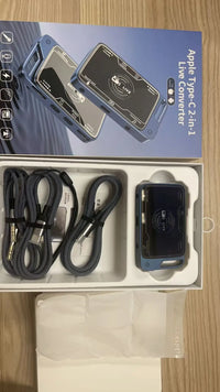 HKM-457299 3D Stereo Live Streaming Converter for iPhone and Android with Charging Capability