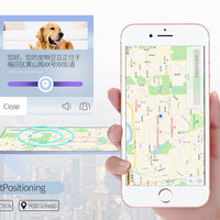 HKM-4573245 Pet GPS Tracking Collar with LED Light and 500 mAh Battery