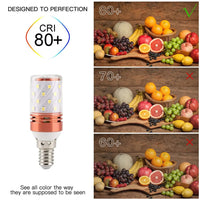 HKM-457427 LED Corn Light Bulb 12W 16W E27 E14 No Flicker SMD2835 for Home Chandelier Lighting