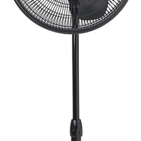 HKM-4574547 16 Inch Oscillating Adjustable Pedestal Stand Fan with Timer and Remote Control, White, Model 1646