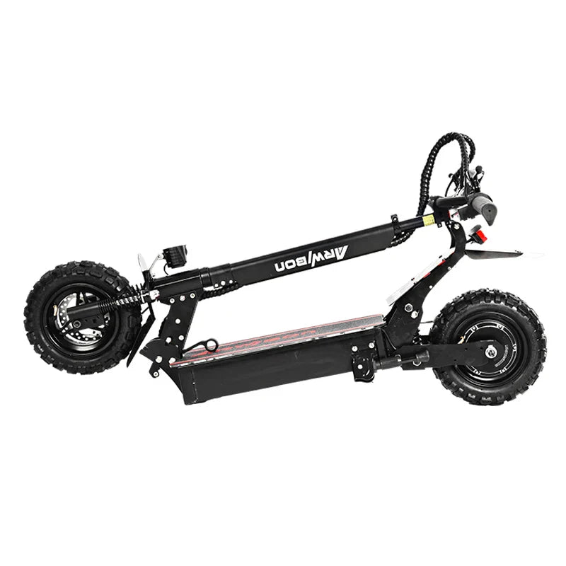 HKM-457747 2500W Dual Motor Electric Scooter 48V 16Ah Offroad Two-Wheel Bike, Range 40-60km