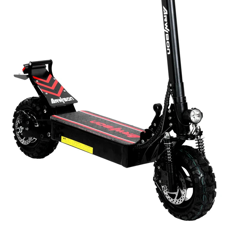 HKM-457747 2500W Dual Motor Electric Scooter 48V 16Ah Offroad Two-Wheel Bike, Range 40-60km