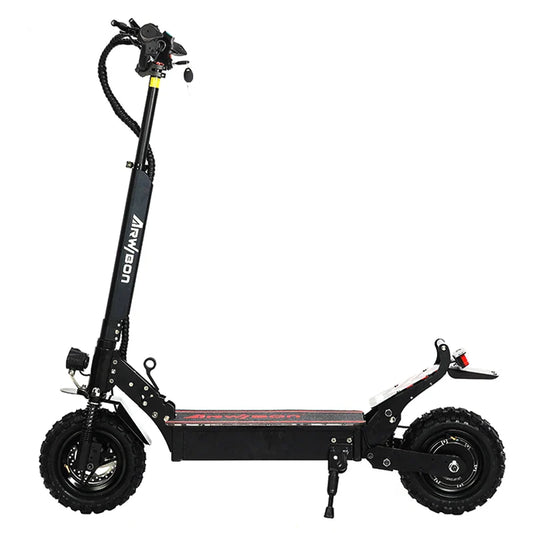 HKM-457747 2500W Dual Motor Electric Scooter 48V 16Ah Offroad Two-Wheel Bike, Range 40-60km