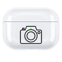 HKM-457747 AirPods Pro 3 Compatible Protective Shell - Simple Solid Color PC Back Cover