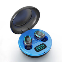 HKM-457875 Wireless In-Ear Headphones with Dual and Single Ear Options, 10m Range, Bluetooth 5.0, Stereo Sound