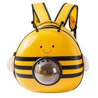 HKM-4579261 Three-Dimensional Bee Pattern Breathable Pet Carrier Bag for Small and Medium Pets