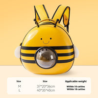 HKM-4579261 Three-Dimensional Bee Pattern Breathable Pet Carrier Bag for Small and Medium Pets
