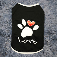 HKM-4579389 Bichon Teddy Dog Cotton Summer Vest - Leisure Wear for Pets