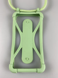 HKM-457939 Universal Silicone Lanyard Mobile Phone Case with Four-Corner Anti-Fall Protection