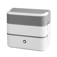 HKM-458067 Double-Layer Portable Electric Heated Lunch Box for On-the-Go Meals