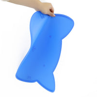 HKM-4580797 Waterproof Non-Slip Silicone Pet Feeding Mat - Various Sizes Available