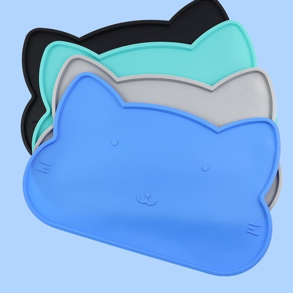 HKM-4580797 Waterproof Non-Slip Silicone Pet Feeding Mat - Various Sizes Available
