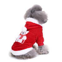 HKM-4581181 Pet Christmas Clothing for Dogs - Polyester Material, European and American Style, Sizes S to XL