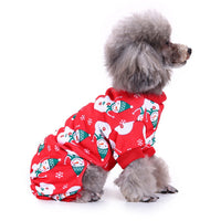 HKM-4581181 Pet Christmas Clothing for Dogs - Polyester Material, European and American Style, Sizes S to XL