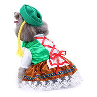 HKM-4581181 Pet Christmas Clothing for Dogs - Polyester Material, European and American Style, Sizes S to XL