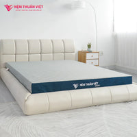 HKM-458259 Luxury Queen Size Memory Foam Mattress with Natural Latex - Titan Grey