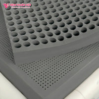 HKM-458259 Luxury Queen Size Memory Foam Mattress with Natural Latex - Titan Grey