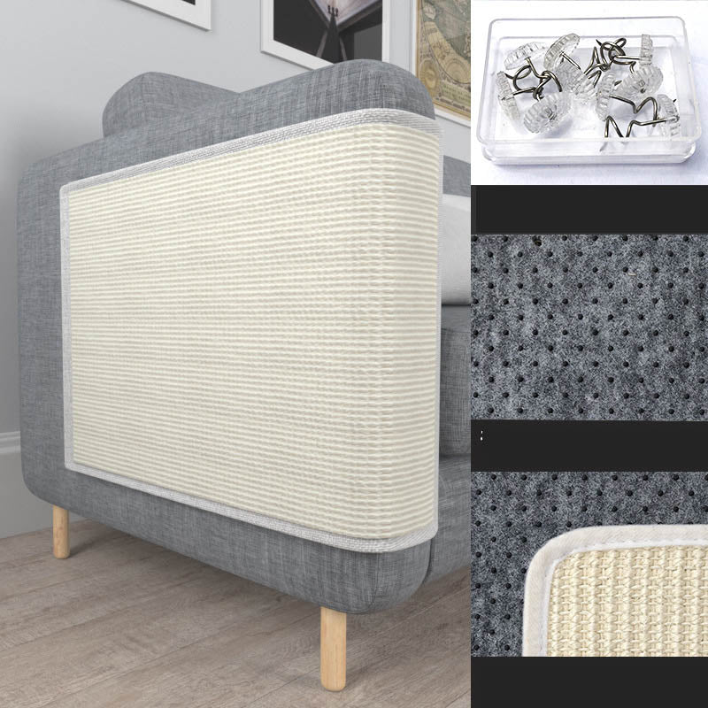 HKM-4582973 Sisal Cat Scratching Post with Multiple Styles for Sofa Protection