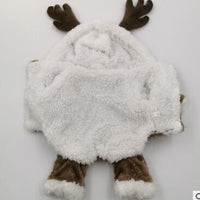 HKM-4583357 Thick Double-Layered Winter Coat for Dogs - Warm Coral Fleece, Casual Style
