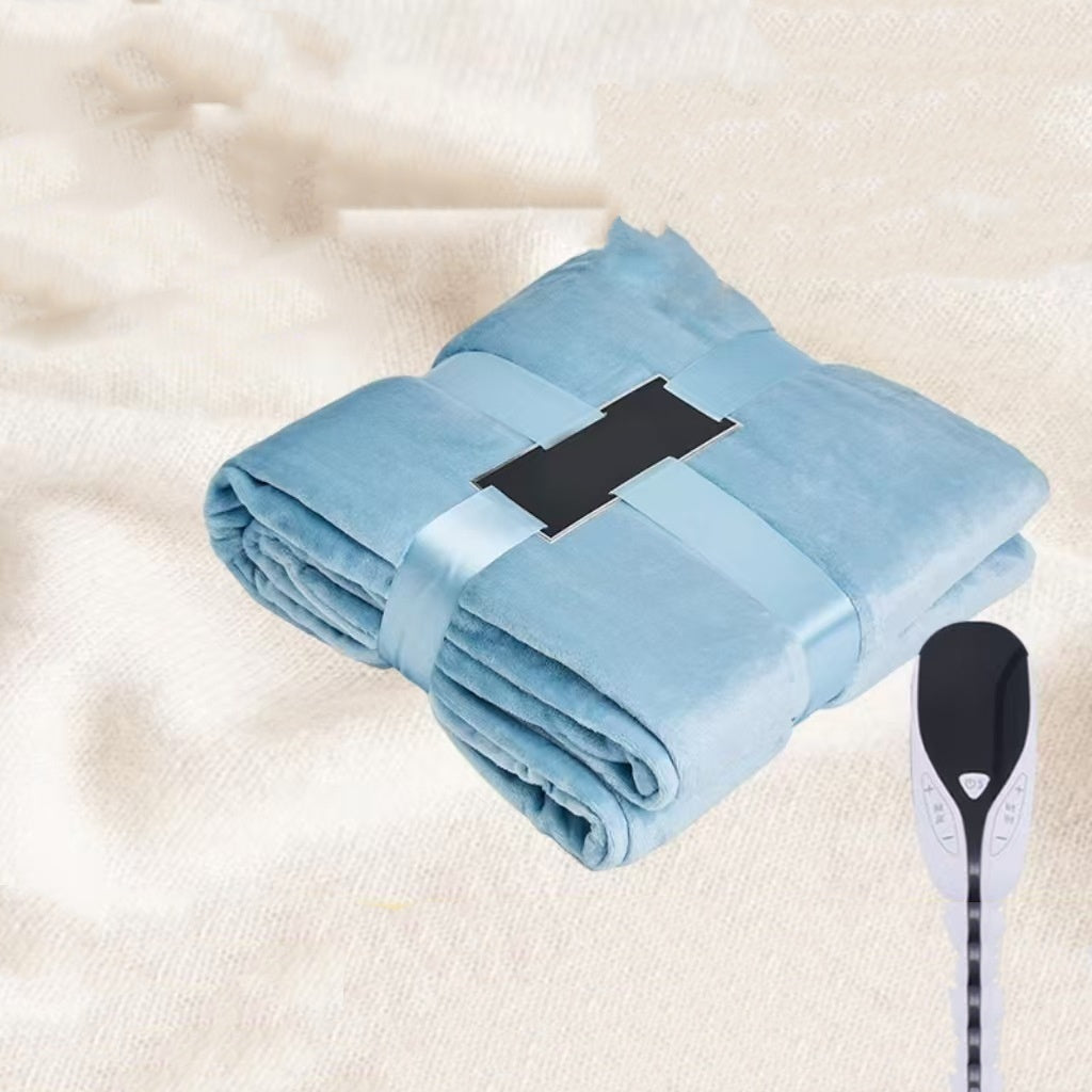 HKM-458387 Smart Electric Heating Blanket - Dual-Use Cover Pad in Various Sizes and Colors