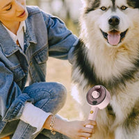 HKM-4584253 Multifunctional Cat Dog Steam Brush with USB Rechargeable Defur Comb for Long and Short Hair