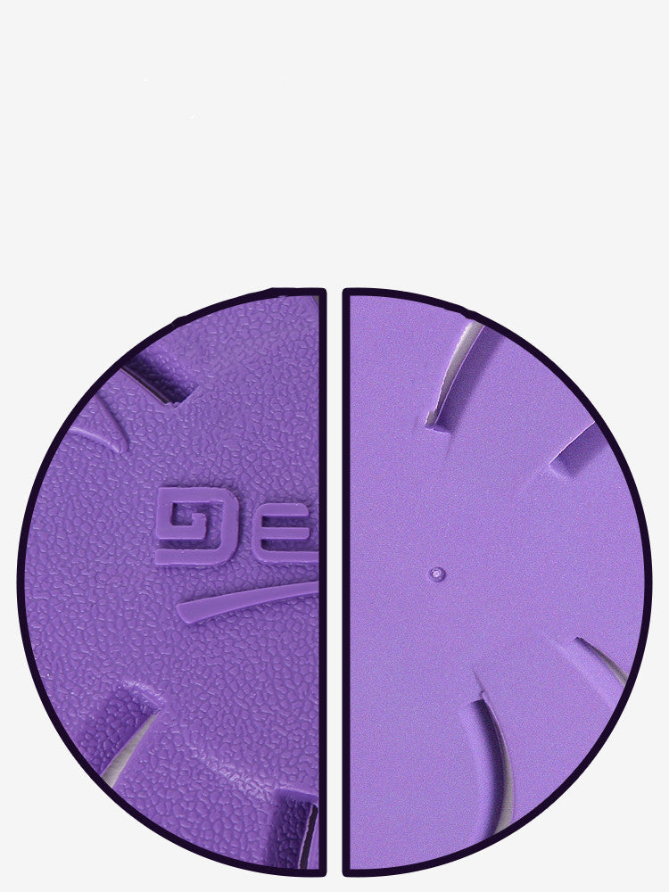 HKM-4587581 Soft and Bite-Resistant TPR Rubber Throwing Toy in Purple - 23 cm Diameter