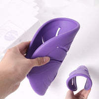 HKM-4587581 Soft and Bite-Resistant TPR Rubber Throwing Toy in Purple - 23 cm Diameter