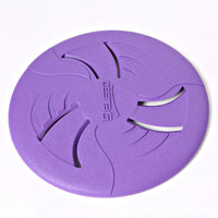 HKM-4587581 Soft and Bite-Resistant TPR Rubber Throwing Toy in Purple - 23 cm Diameter