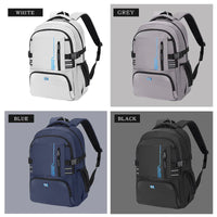 HKM-458771 Large Capacity Waterproof 17-Inch Casual Laptop Backpack for Men and Students