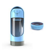 HKM-4588605 Portable Dog Water Bottle with Drawer-Style Trough, BPA-Free Material, 300ml Capacity, Ideal for Outdoor Use