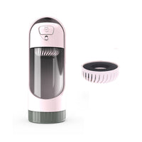 HKM-4588605 Portable Dog Water Bottle with Drawer-Style Trough, BPA-Free Material, 300ml Capacity, Ideal for Outdoor Use