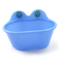 HKM-4588733 Small Parrot Bath Basin with Optional Mirror for Birds, 18.7cm x 10cm