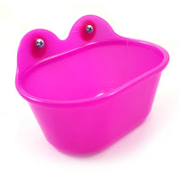 HKM-4588733 Small Parrot Bath Basin with Optional Mirror for Birds, 18.7cm x 10cm