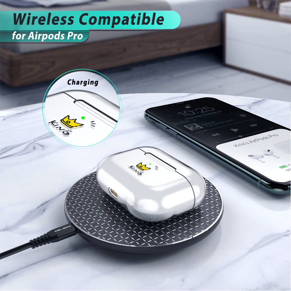 HKM-458899 Cartoon-Themed Protective Shell for AirPods 3 – Durable PC Hard Shell with Flip Style