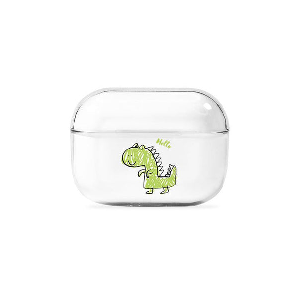 HKM-458899 Cartoon-Themed Protective Shell for AirPods 3 – Durable PC Hard Shell with Flip Style