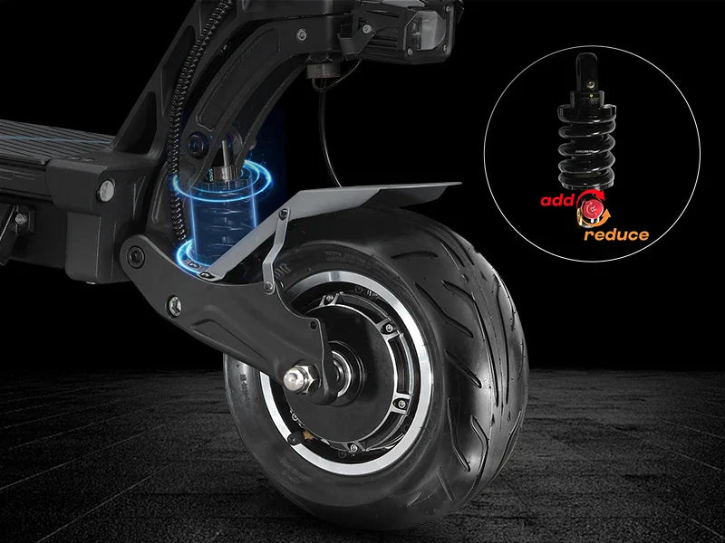 HKM-458899 YUME HAWK Pro Folding Electric Scooter 250W Brushless Motor, Waterproof, 96 km Range, App Control, Full Suspension