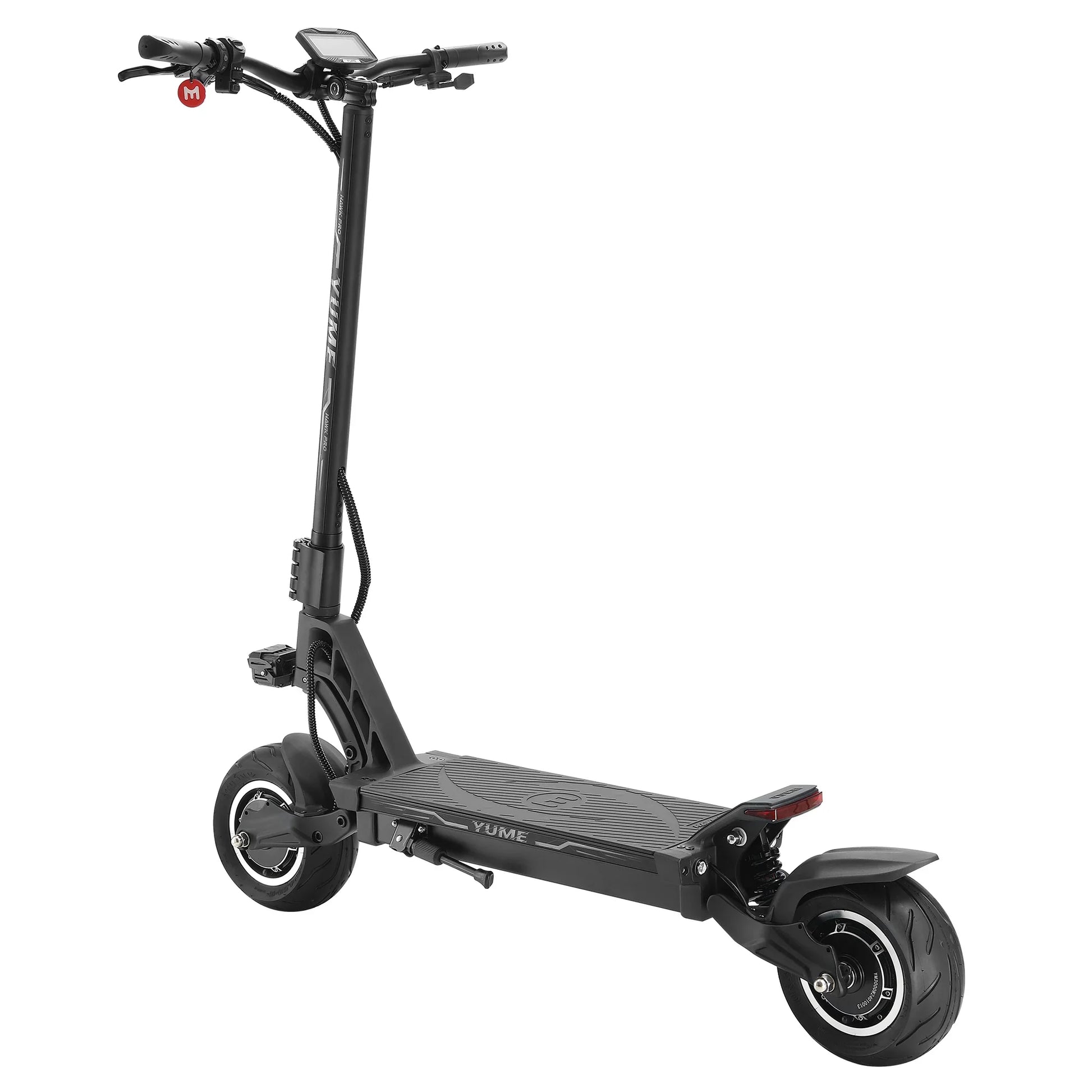 HKM-458899 YUME HAWK Pro Folding Electric Scooter 250W Brushless Motor, Waterproof, 96 km Range, App Control, Full Suspension